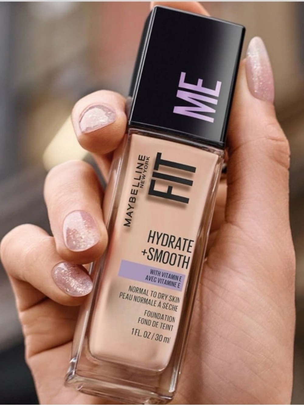120 Classic Ivory - Maybelline New York Fit Me Hydate + Smooth Foundation